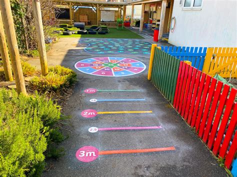 Target Playground Markings For Schools Thermoplastic