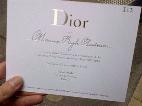 Dior Fall In Paris KyleEditor Com Inviti Idee Sfilata Di Moda