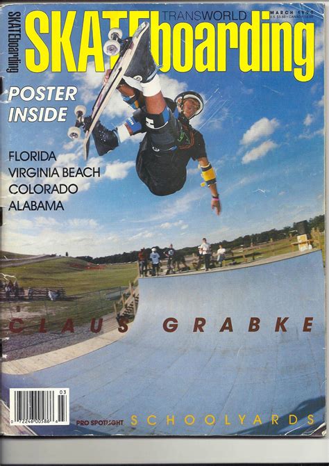 Transworld Skateboarding, March 1990