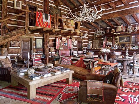 Ralph Laurens Refined Houses And Chic Madison Avenue Office Rustic