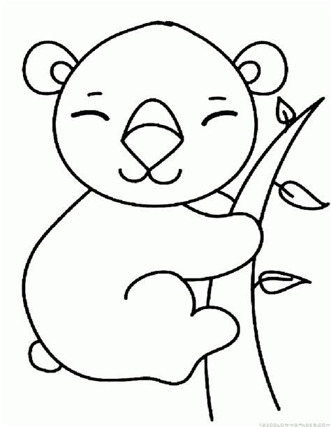 10 free cute koala coloring pages. Koala Coloring Pages - Part 3