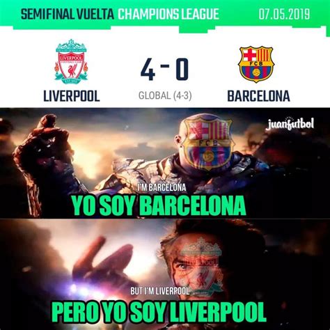 45 Memes Del Barca Vs Liverpool Terbaru Mymeku