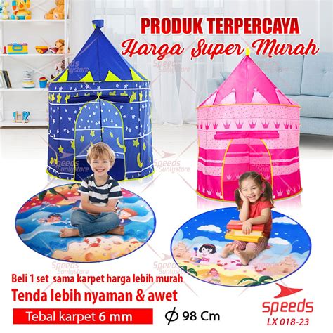 Jual Speeds Tenda Anak Tenda Mainan Model Castle Kids 018 23 Shopee