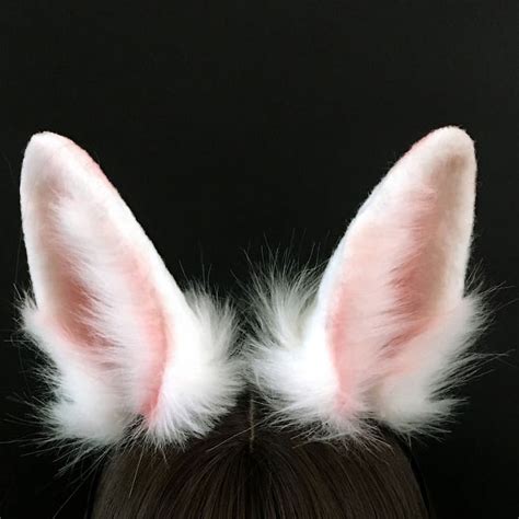 Realistic Bunny Ears Bunny Ear Headbandfloppy Bunny Etsy