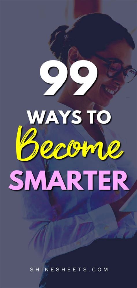 99 Habits That Make You Smarter Free Printable List How To Become