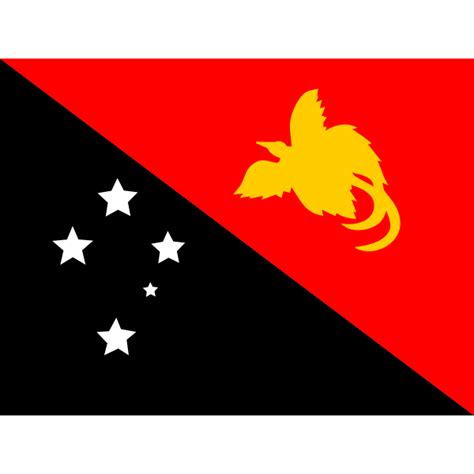 Flag Of Papua New Guinea Free Svg