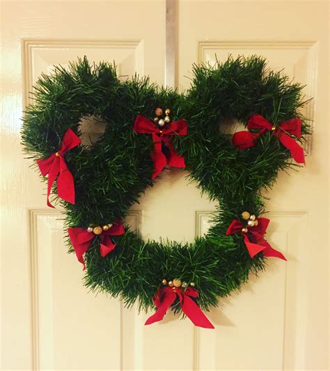 Check spelling or type a new query. Super cute handmade Mickey Mouse Christmas Wreath 😍😍 ...