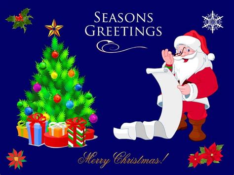 Santas On His Way Santa Claus Joy To All Santa Merry Christmas Hd