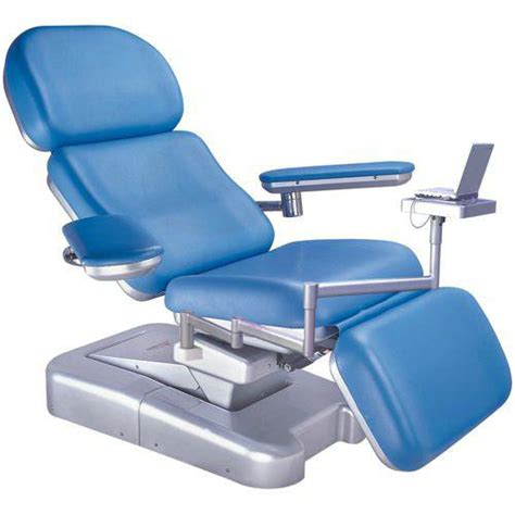 Medical Blood Donor Chair Bed Blue Multifunction Hospital Delivery Bed