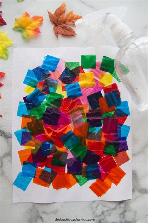 Bleeding Tissue Paper Art The Best Ideas For Kids