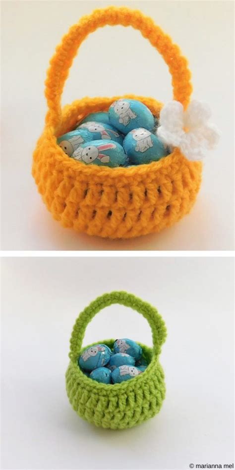 The Best Crochet Easter Baskets Patterns