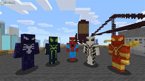 Minecraft Xbox 360 Edition Marvel Spider Man Skin Pack Angekündigt