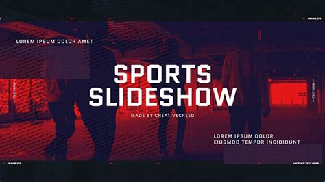Sports Slideshow After Effects Template See It In Action