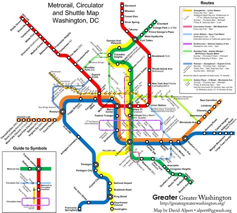 Metro Map Dc Washington Dc Mapa Dicas