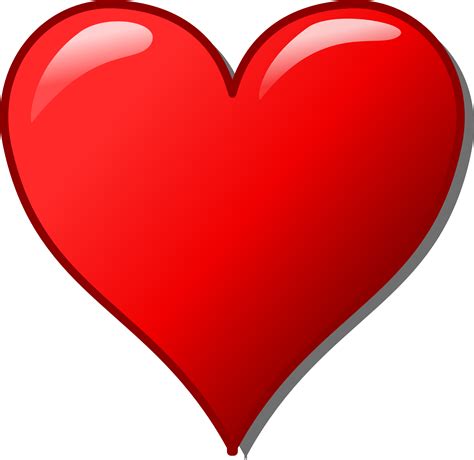 Love Heart Vector Clipart Best