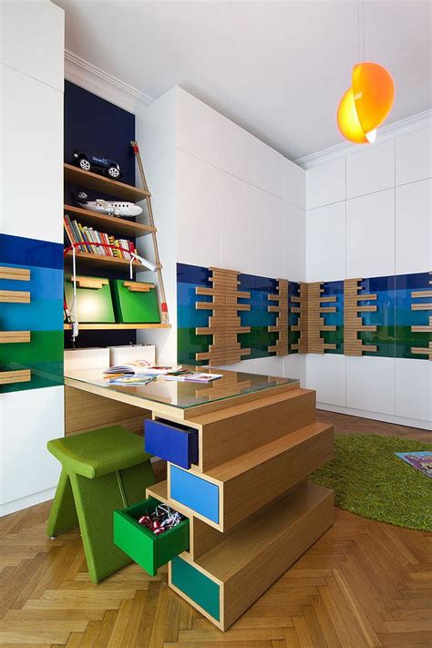 Check out more study room study modern boys study room interior furniture kids room room to. Smart Solutions: 25 Kids' Study Rooms and Spaces that Beat ...