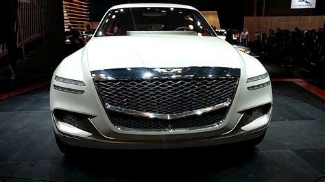 2018 Genesis Gv80 Concept Car New York International Auto Show Youtube
