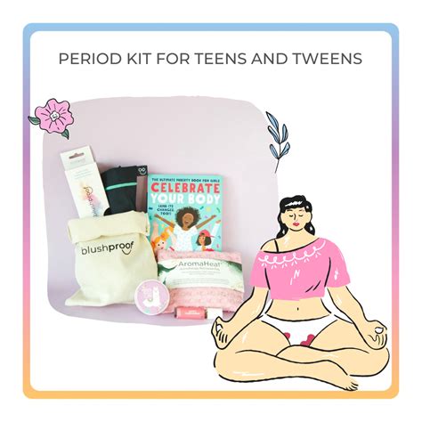 period kit buy period kit for tweens and teens in sa blushproof