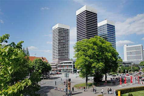 Free Stock Photo Of Hamburg Mundsburg Tower Spring
