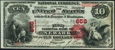 Rare Ten Dollar Bills From The 1880s Price Guide Antique Money