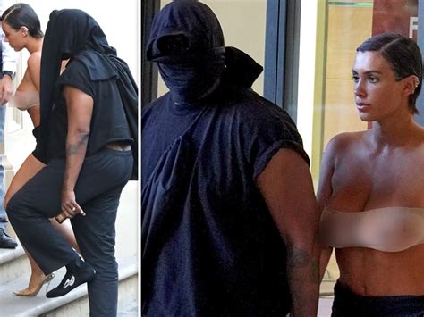 Kanye West Bianca Censori Continue To Expose Butt And Boobs In Italy