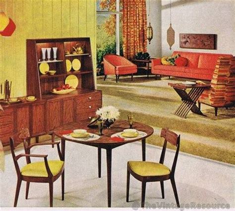 1960s Dining Room Artofit
