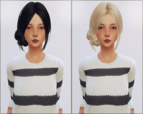 Elliesimple Elliesimple Hair Sims 4 Cc Finds