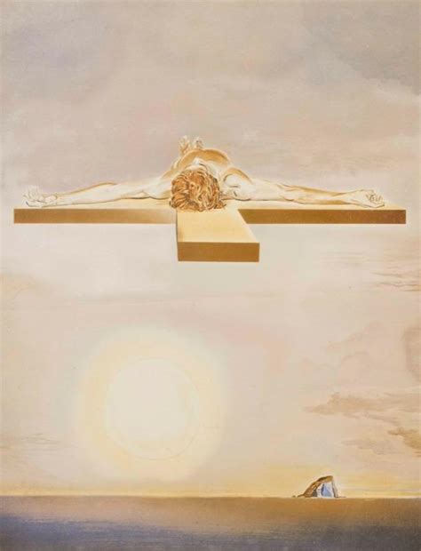 Salvador Dali Galas Christ Circa 1968 Original Lithograph