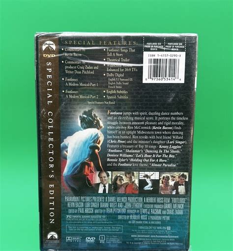 footloose dvd 2004 widescreen special collectors edition kevin bacon ebay