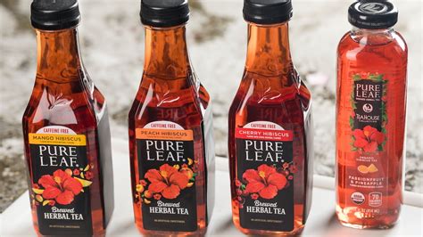 Pure Leafs Herbal Iced Teas Made With Hibiscus Will Brighten Up Your