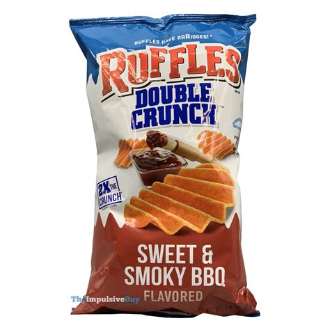 Ruffles Double Crunch Hot Wings Flavored Potato Chips Oz Bag Atelier