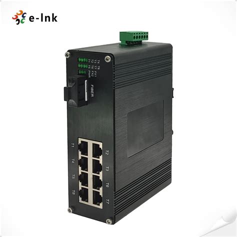 10100mbps 8 Port Industrial Ethernet Switch 8023az Rj45 10kbytes