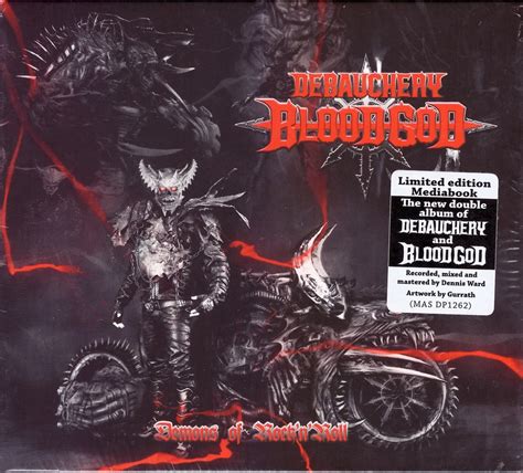 Debauchery Blood God Demons Of Rocknroll 2022 Limited Edition