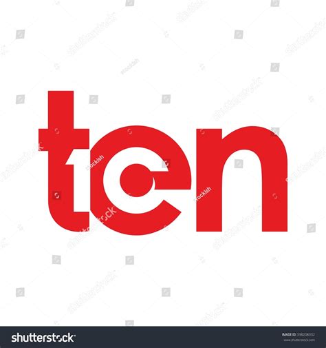 Ten Logo Vector Logo Template 338208332 Shutterstock