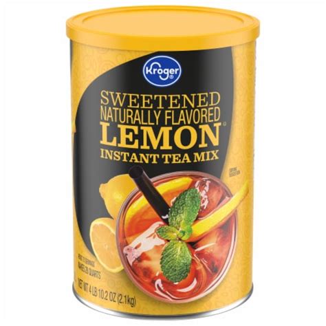 Kroger Sweetened Lemon Instant Iced Tea Mix 742 Oz Fred Meyer