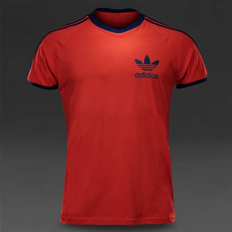 Mens Clothing Adidas Originals Sport Ess Tee Red S18427