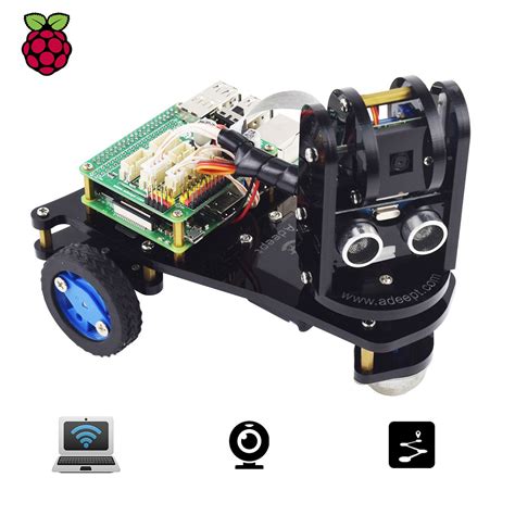 Adeept Picar A Wifi 3wd Smart Robot Car Kit For Raspberry Pi Real Time