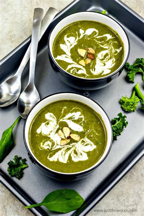 Broccoli And Spinach Soup In Soup Maker Broccoli Walls