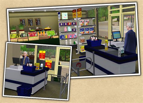 Around The Sims 3 Custom Content Downloads Objects Grocery Store