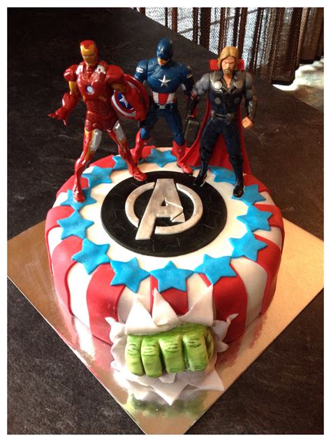 List of stunning captain marvel cake design image ideas that can inspire you to have custom cake designs for upcoming birthdays, weddings, anniversaries. Torta Avengers Age of Ultron | 10 ricette dei Vendicatori ...