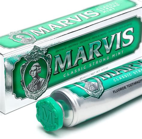 Зубная паста marvis мята и анис, 85 мл. Marvis Classic Strong Mint Toothpaste - Cosmeterie Online Shop