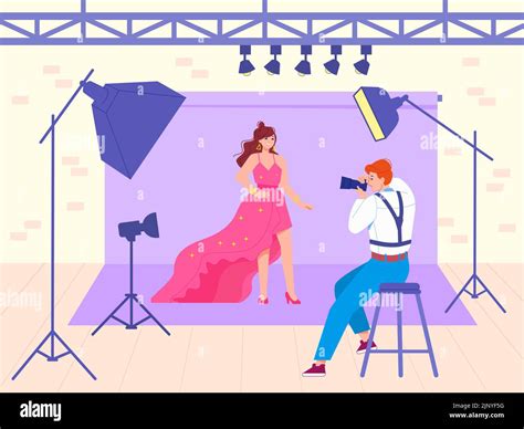 Concept Photograph Female Model In Stock Vector Images Alamy