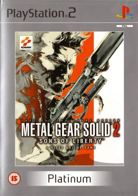 Metal Gear Solid 2 Sons Of Liberty Ps2 Platinum Seminovo Play N Play