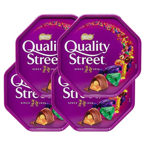 Nestle Quality Street 2 Lb Extra Large Metal Tin