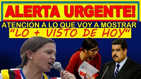 Sucedio Hoy Noticias Venezuela Urgente Hace Unas Horas Miralo