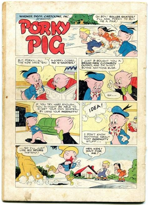 Four Color Comics 360 1951 Porky Pig Tree Of Fortune Frg Comic