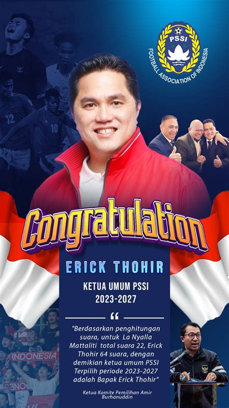 Tonaytoni On Twitter Congratulation Pak Erick Thohir Atas