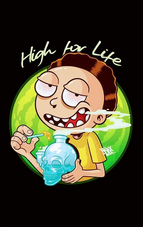 1920x1080 rick and morty wallpapers Trippy Mouse: Trippy Wallpaper Rick And Morty Smoking Weed