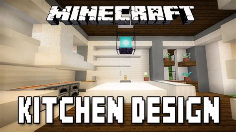 Minecraft Kitchen Design Tutorial