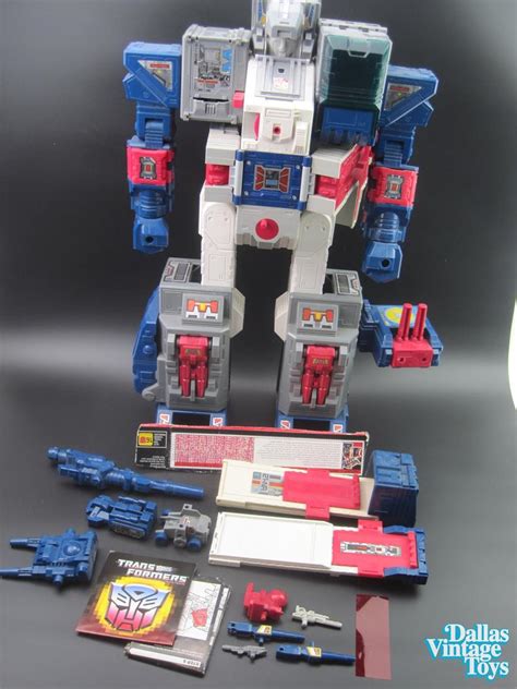 1987 Hasbro Transformers G1 Fortress Maximus Complete 1f